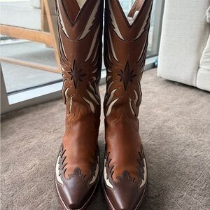 RARE Tecovas the Annie Honey Star Boots